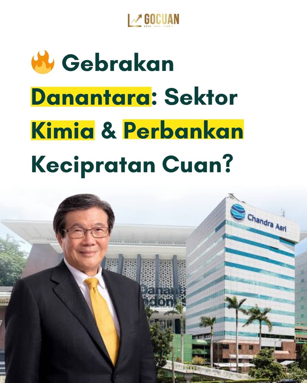 Gebrakan Danantara: Sektor Kimia & Perbankan Kecipratan Cuan?